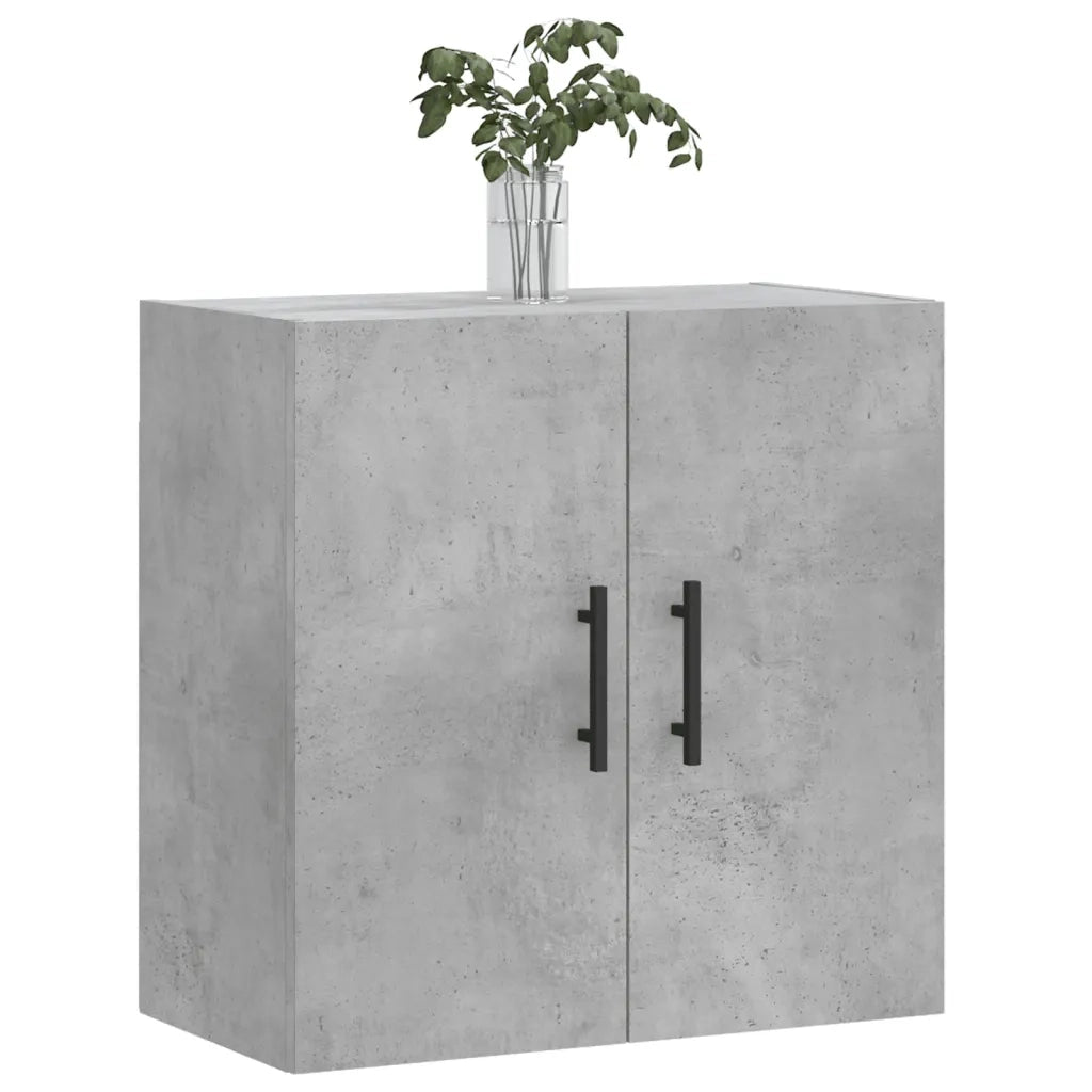 Mobile a Parete Grigio Cemento 60x31x60 cm in Legno Multistrato 829992