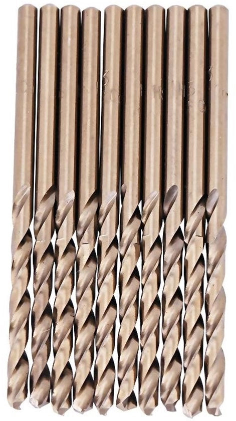 Inserrimento HSS-CO 1.0-5.0MM - Set di Fori RVS - Fori 5-delig - Fori per Metallo - Resistenze agli Impatti - Leggero. - Set di Fori