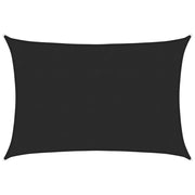 Vela Parasole | Telo Ombra | Vela da ombra 160 g/m2 Nera 3x5 m in HDPE