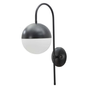 Haines, Lampada da Parete Necessaria 1 Lampadina, Nero