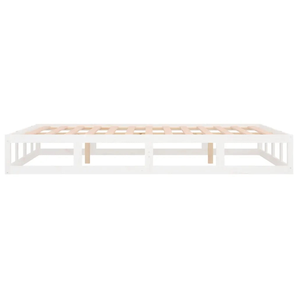 Giroletto Bianco 140x190 cm in Legno Massello cod mxl 58611