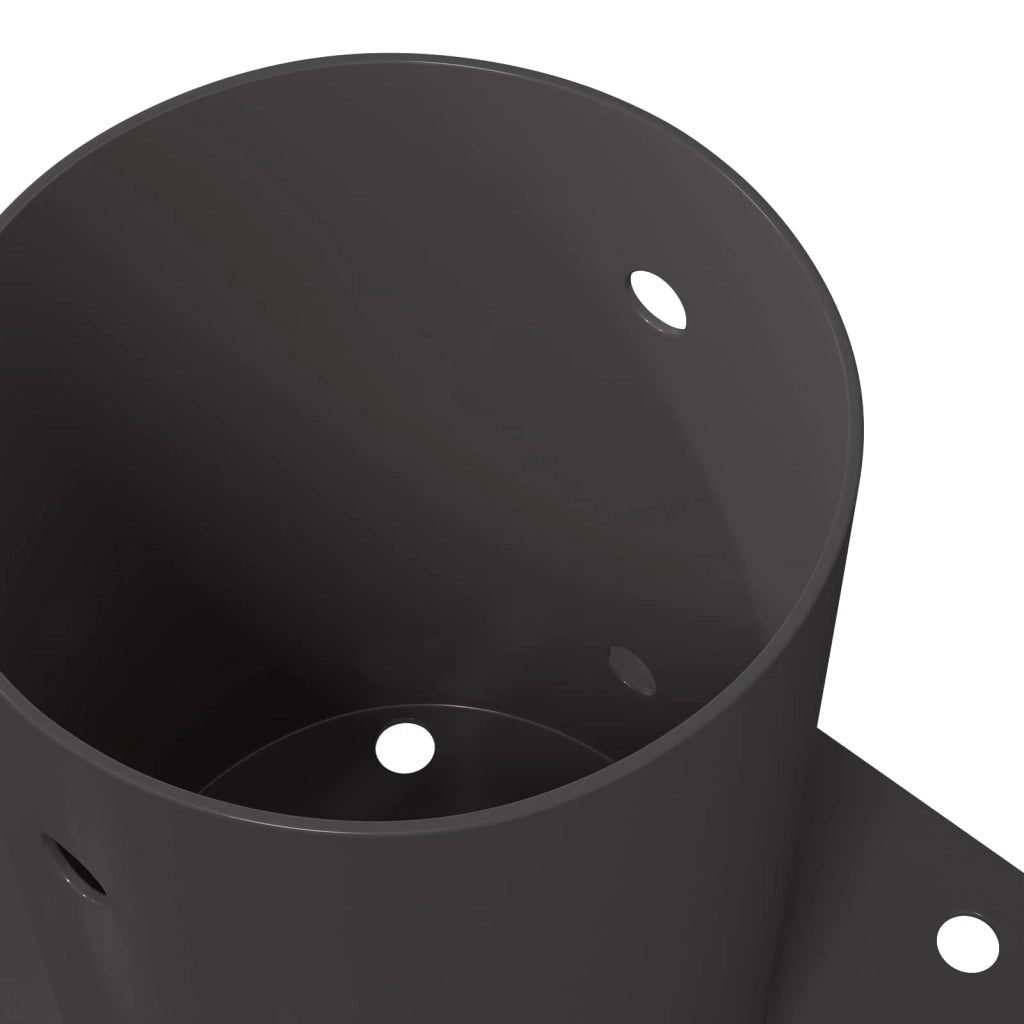 Ancora rotonda per terreno 12 pz Antracite 15 x 15 x 15 cm CFW2335921