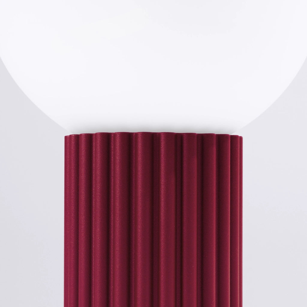 Lampada da tavolo moderna borgogna SFERA G9 Pure Lume