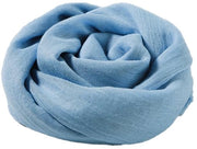 Sciarpa Effen Cotone/Lino - Dimensioni Grande 95x195 cm - Stola Elegante - Regalo per Donne - Idonea per la Pelle e Duratura - Sciarpa