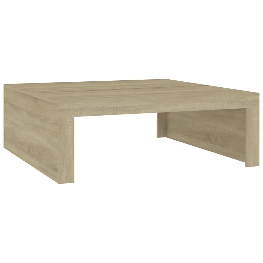 Tavolino da salotto | Tavolino da caff¨¨ | Tavolino da Soggiorno Rovere Sonoma 100x100x35 cm in Truciolato