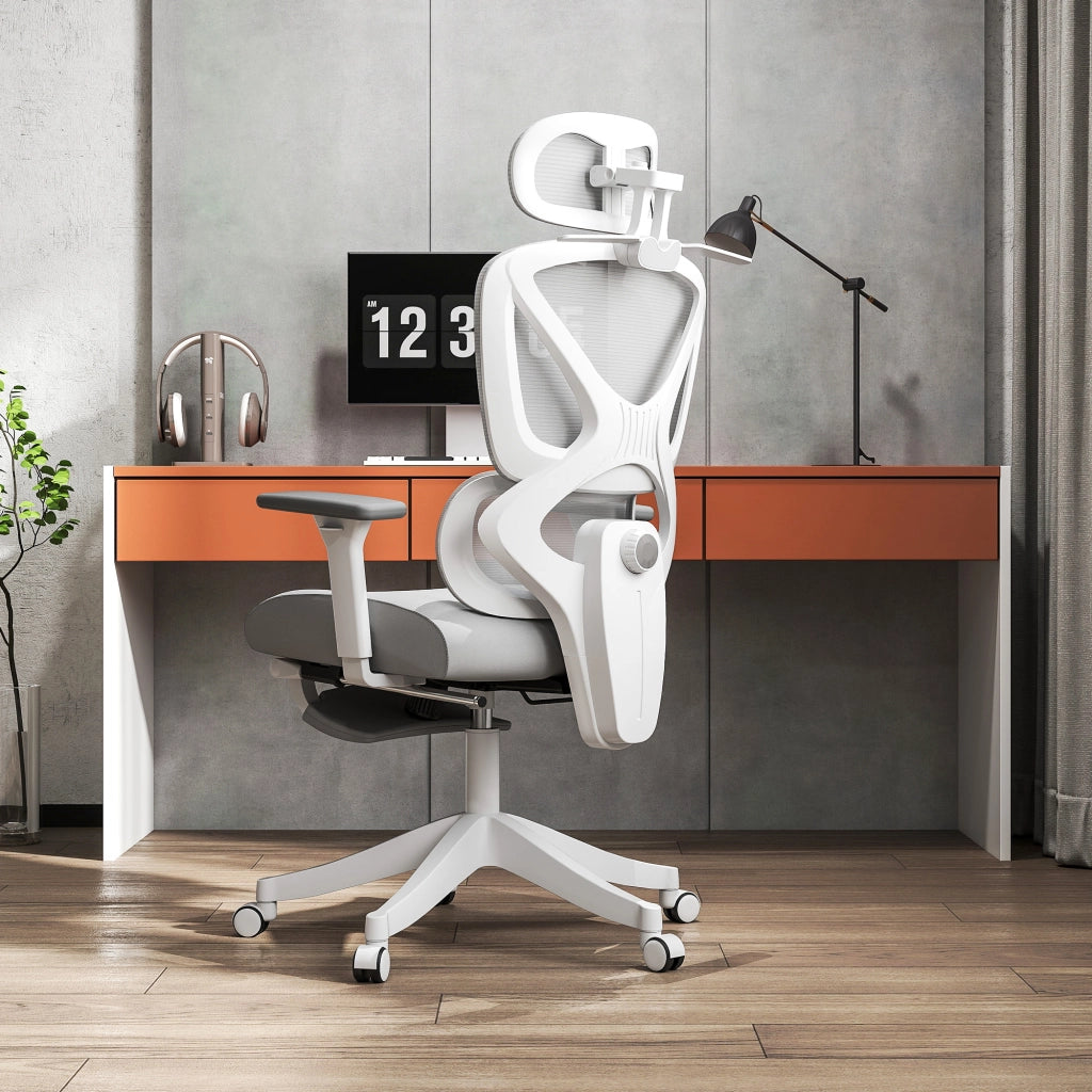Sedia da ufficio regolabile in altezza ¨C zephmum ¨C nero, 71x70x129 cm