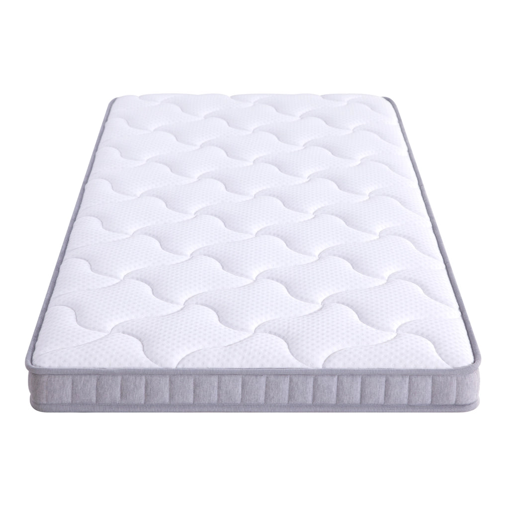 Materasso a molle a sacchetti 7 zone bianco 90x200 cm