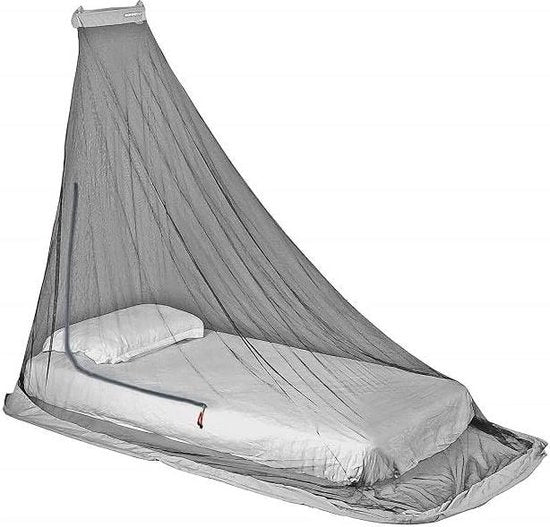 Tenda da Campeggio - Rete SoloNet con Finestra Ultra-Fina Nera - Velo di Fondazione Integrato