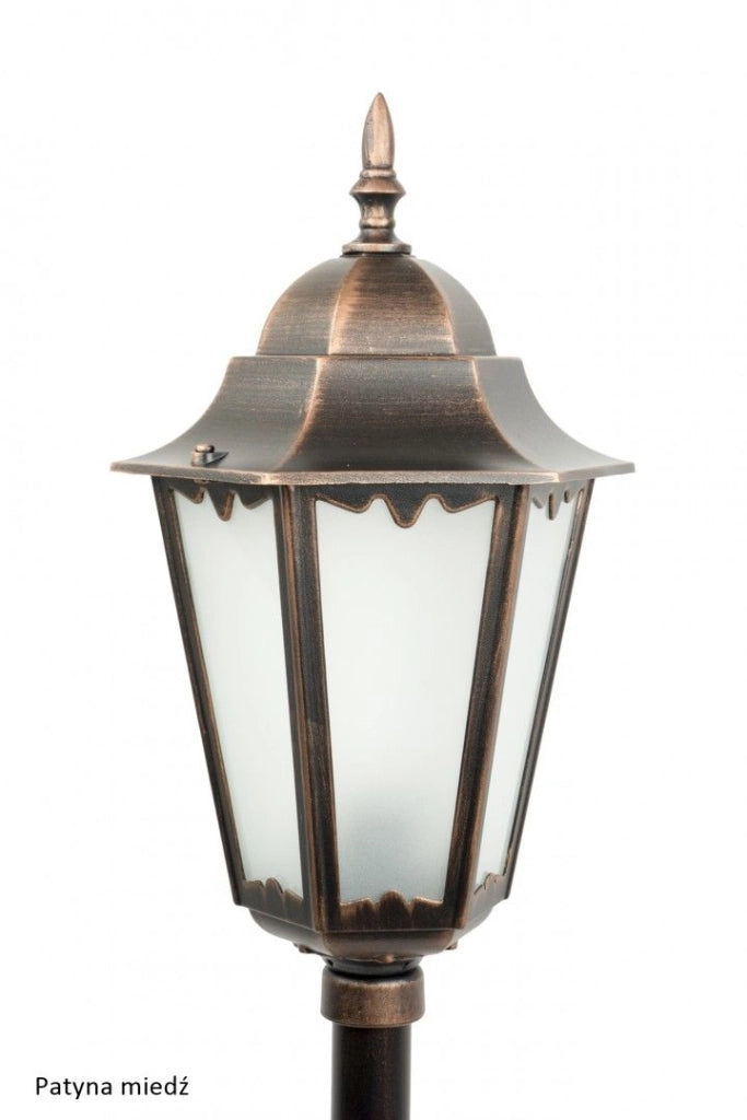 Lampione da giardino Retro 165 cm nero E27 IP43 SU-MA