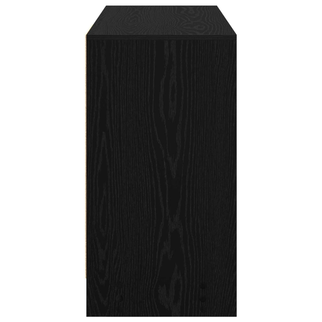 Scrivania Rovere Nero 100 x 40 x 75 cm Legno multistrato