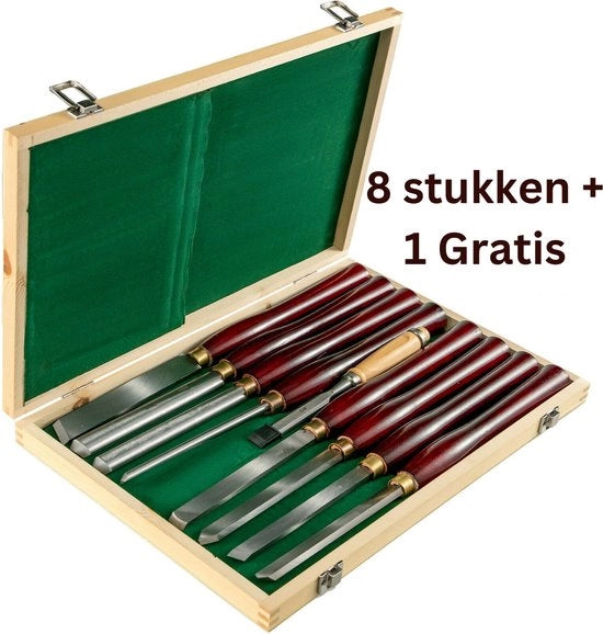 Impastatrice per Legno - Set di Tagliabordi con Contenitore Portatile - Materiale Resistente - 8+1 GRATIS