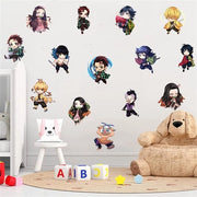 Decorazione per Parete di Fantasia per Bambini, Sticker per Parete Anime, Poster Decals per Camera da Bambini, Decorazione per Parete per Feste di Compleanno