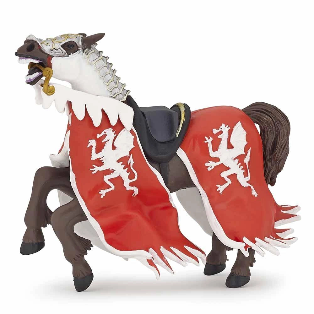 Papo - Red dragon king horse