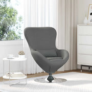 Divano Sedia-Poltrona uovo Grigio scuro 63 x 73 x 90 cm Tessuto 154773