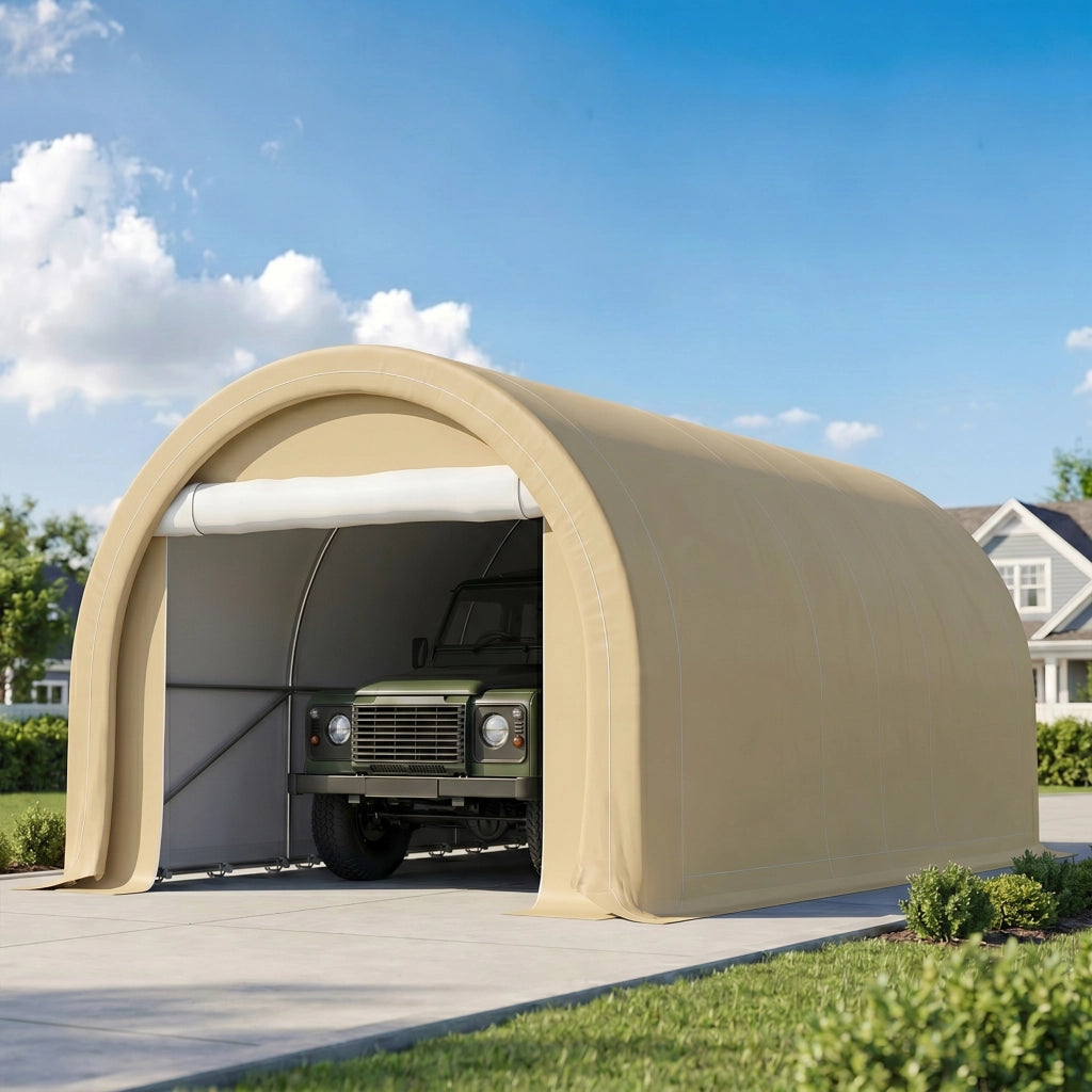 Tenda da Garage ¨C Minimal ¨C Beige 5x3 m