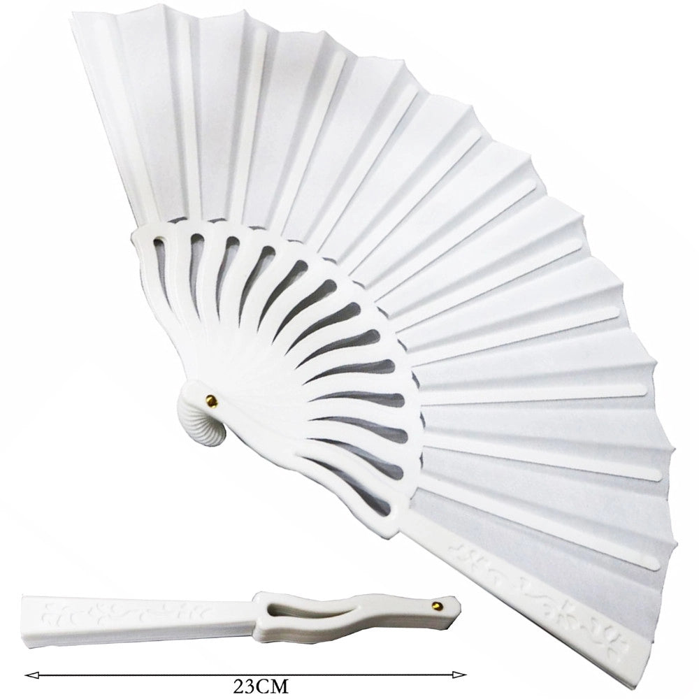 Trade Shop - Set 12 Ventagli Onde Fiori Chiesa Segnaposto Gadget Ricevimento Matrimonio Sposi -