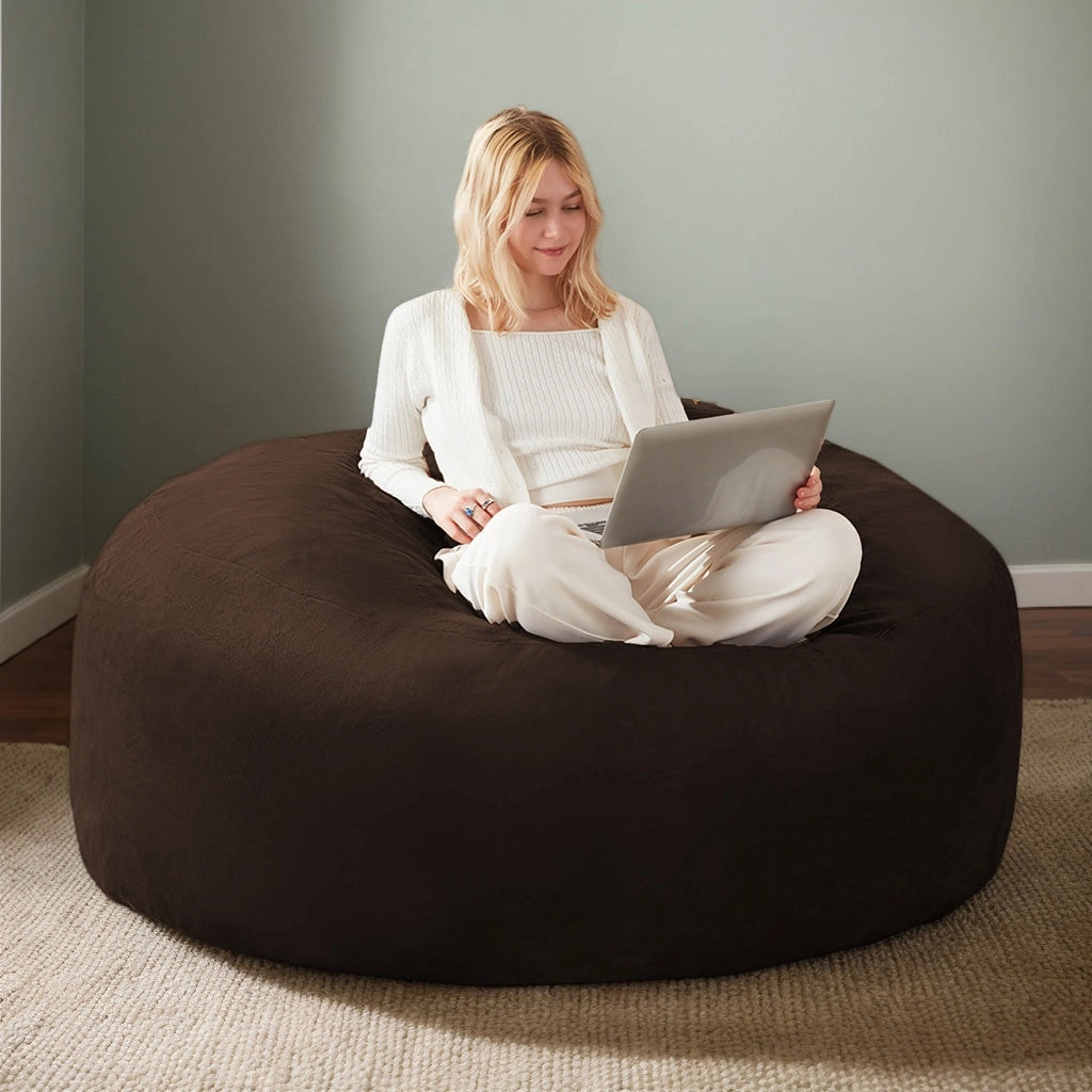 Pouf pera morbido - Xylo - 90cm per adulti camera/balcone