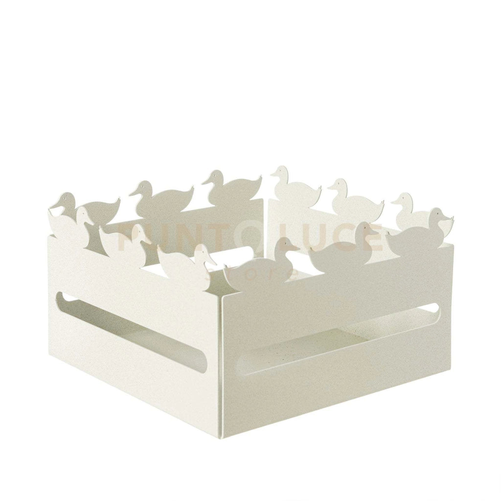 Cestino pane Duck Avorio