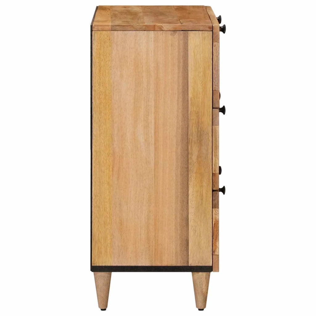Credenza Naturale 60 x 33 x 75 cm Legno di mango massello 4018263
