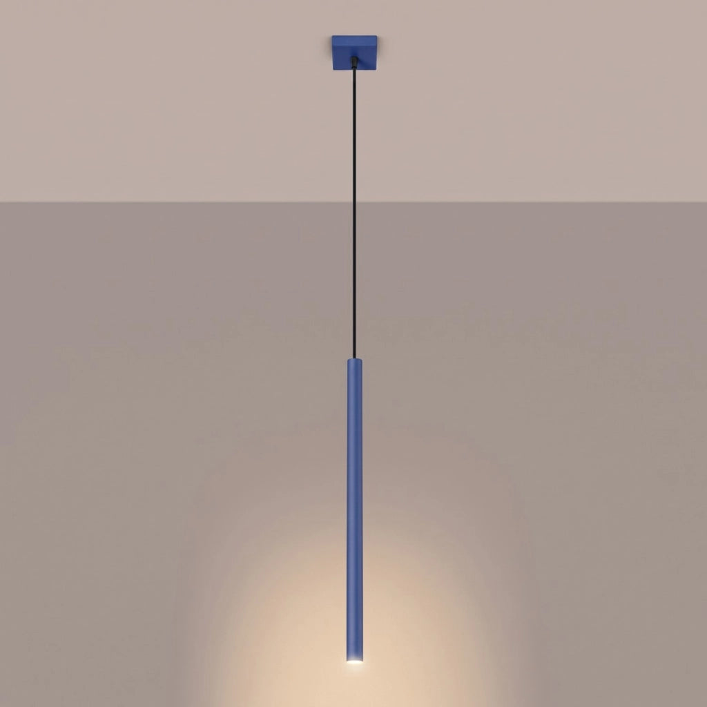 Lampada a sospensione PASTELO 1 oltremare