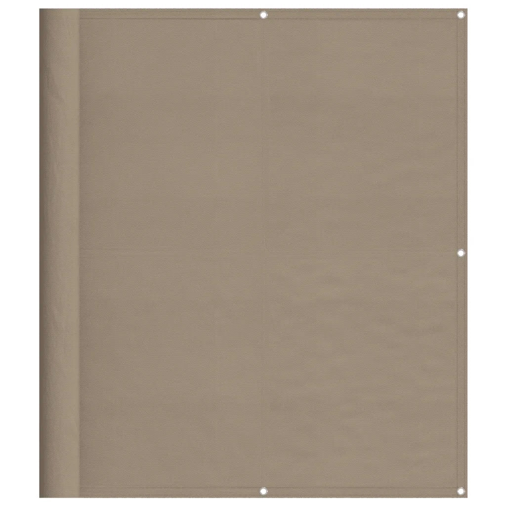 Paravento da Balcone Tortora 120x700 cm 100% Poliestere Oxfordcod mxl 90046