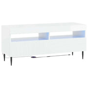 Mobile TV LED Bianco Lucido Legno ingegnerizzato 896989