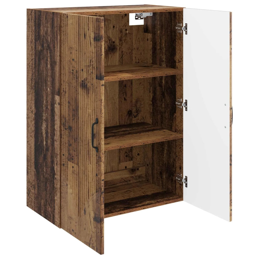 Mobiletto a muro Legno antico 66 x 34,5 x 90 cm