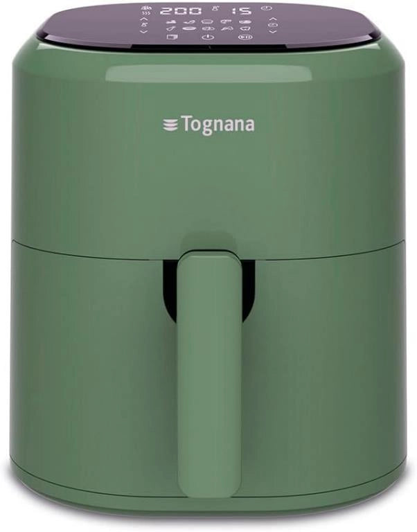 Friggitrice ad Aria Iridea Verde Capienza 4,5 Litri Tognana