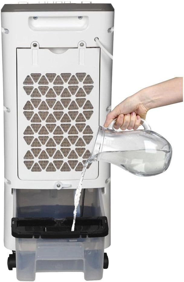 Bimar Raffrescatore Purificatore VR25 3 in 1 Oscillazione 3 Velocità Serbatoio 4L Filtri Rimovibili 80W