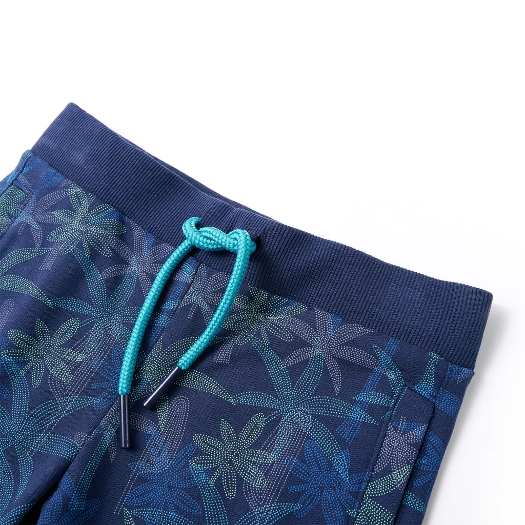 Pantaloncini per Bambini con Coulisse Blu Marino 128 CFW8219306