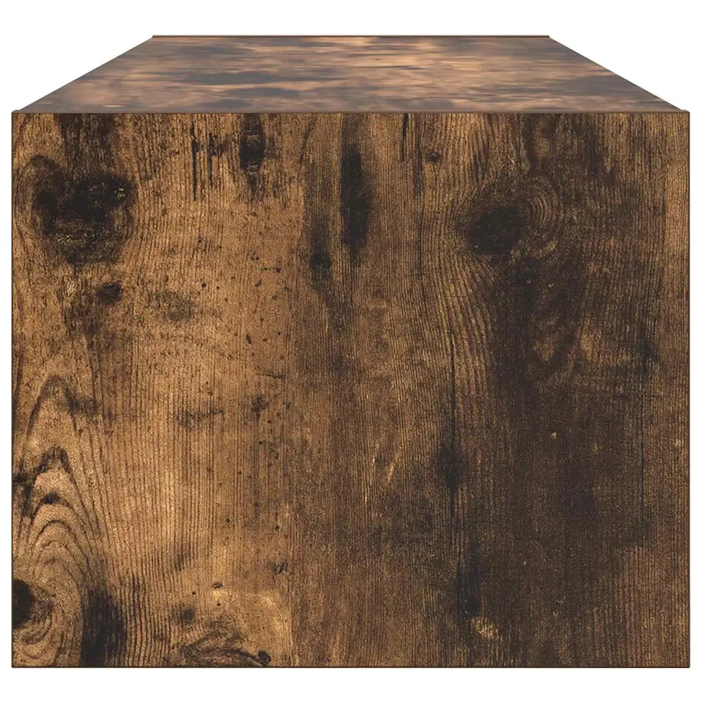 Mobile TV-Credenza per TV-Console TV Rovere fumo 100 x 31 x 25.5 cm Legno multistrato