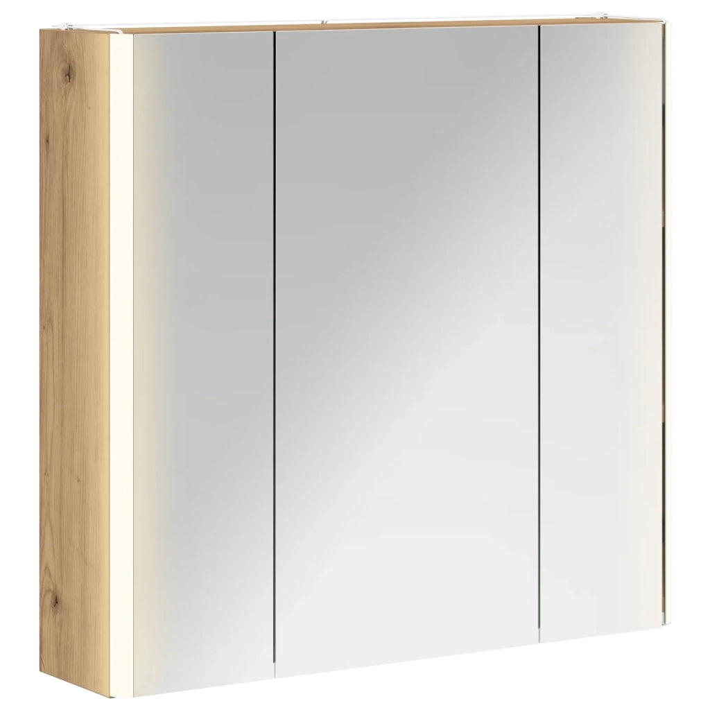 Mobiletto per specchio da bagno Rovere Artigianale