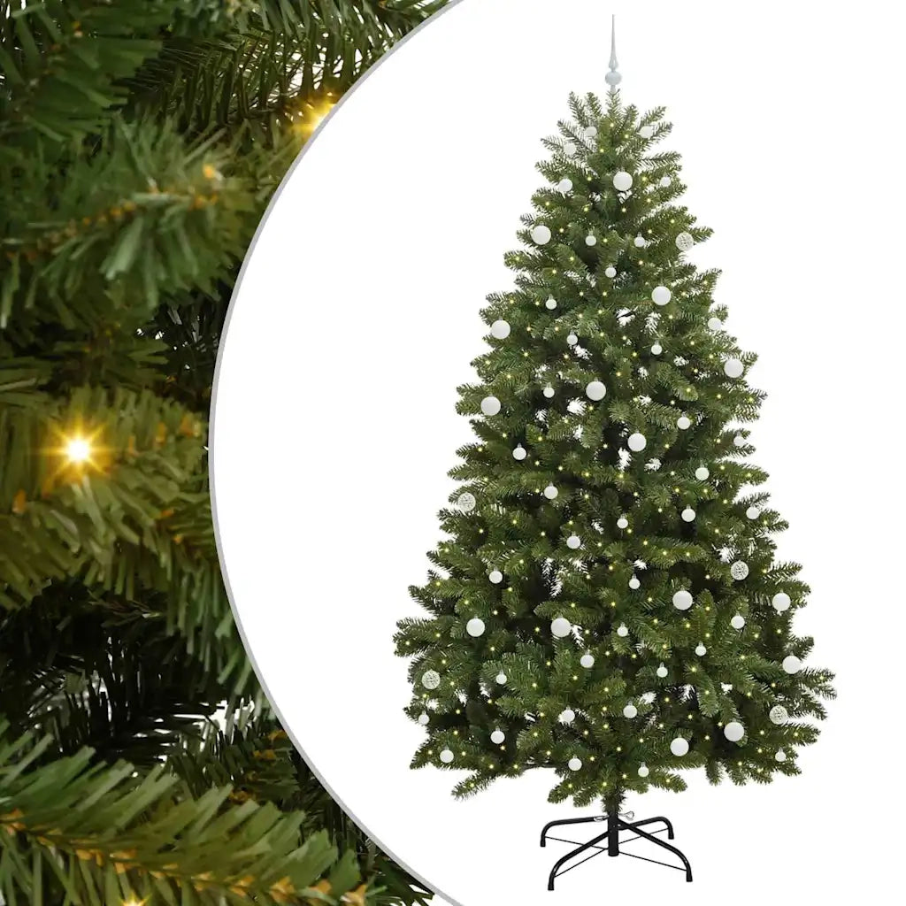 Albero di Natale artificiale Verde 270 cm PVC e Metallo 3395715
