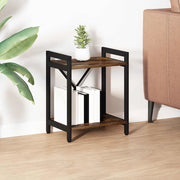 Libreria Rovere fumé 40 x 30 x 50 cm Legno multistrato 868373