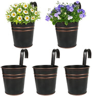 Vaso di Fiori Appeso - Stile Vintage - Materiale di Alta Qualità Acciaio - 1 Unita