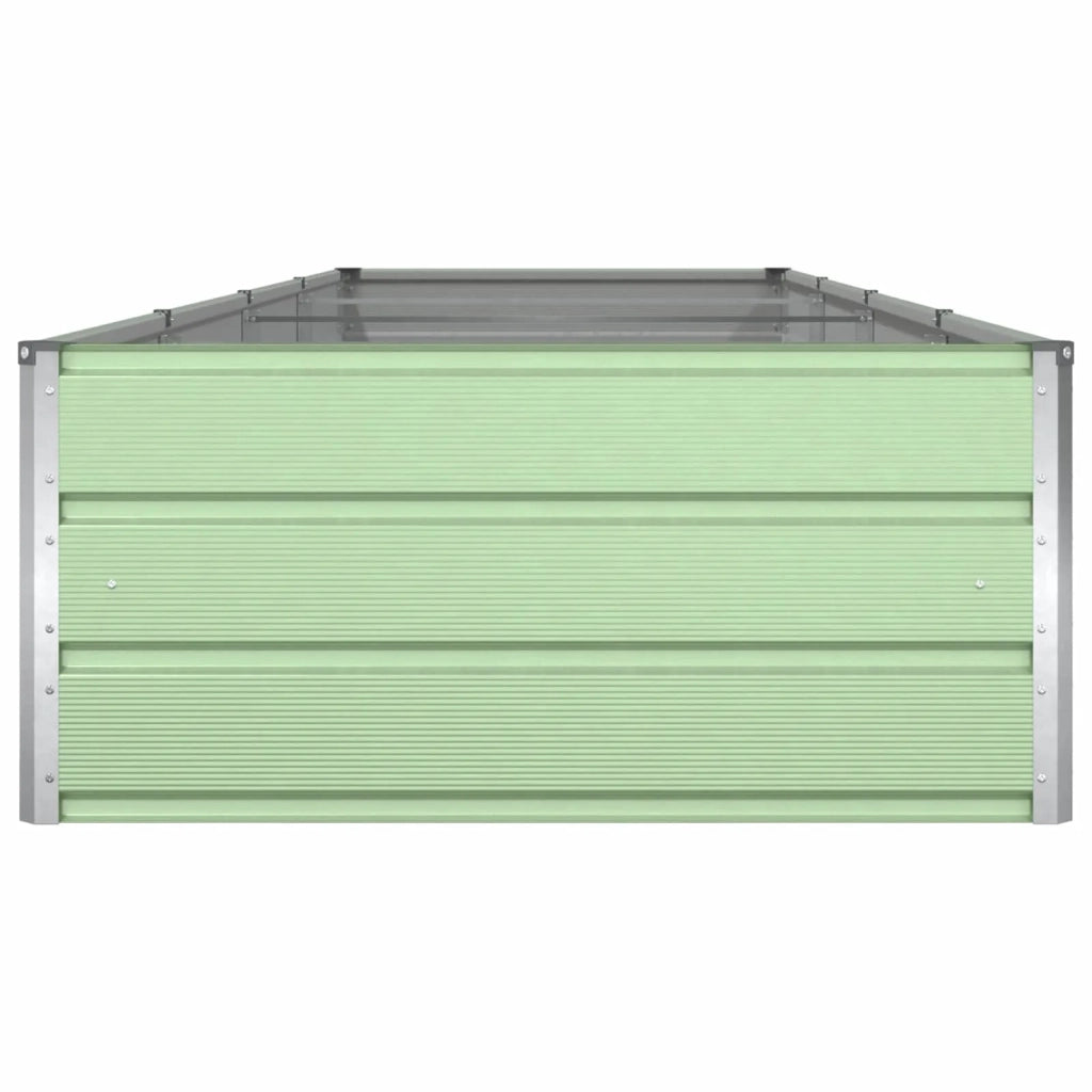 Fioriera Verde Pastello 385 x 100 x 45 cm Acciaio zincato 42018275