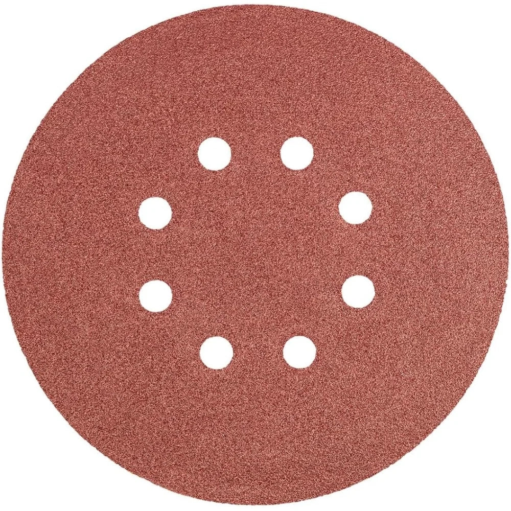 Topex 55h948 disco levigante con on velcro 150 mm k100 5 pezzi ds