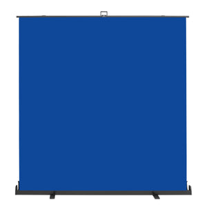 Fondale fotografico a rullo blu 210 x 220 cm, sfondo avvolgibile con supporto, sistema per studi fotografici, pannello ingualcibile per fotografia