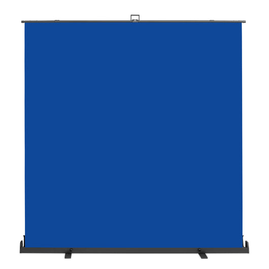 Fondale fotografico a rullo blu 210 x 220 cm, sfondo avvolgibile con supporto, sistema per studi fotografici, pannello ingualcibile per fotografia
