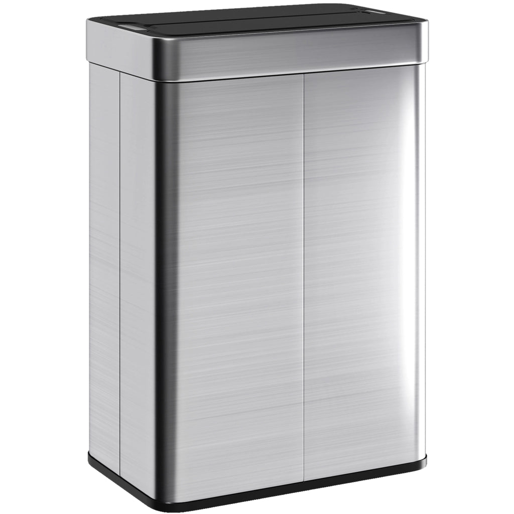 Cestino Intelligente ¨C zephmum ¨C 55 L, Apertura Automatica, Acciaio Inossidabile
