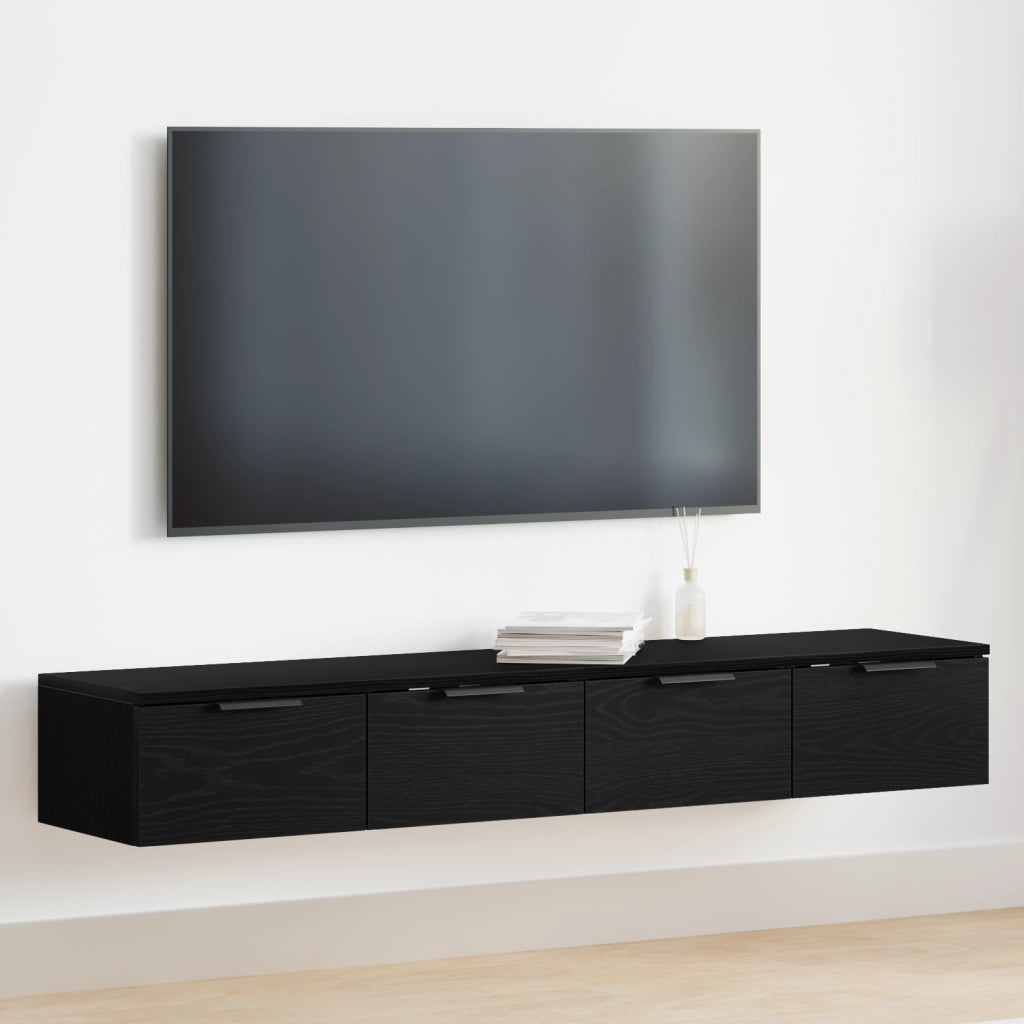 Armadi 2 pcs Quercia Nera 68x30x20 cm Legno Ingegnerizzato
