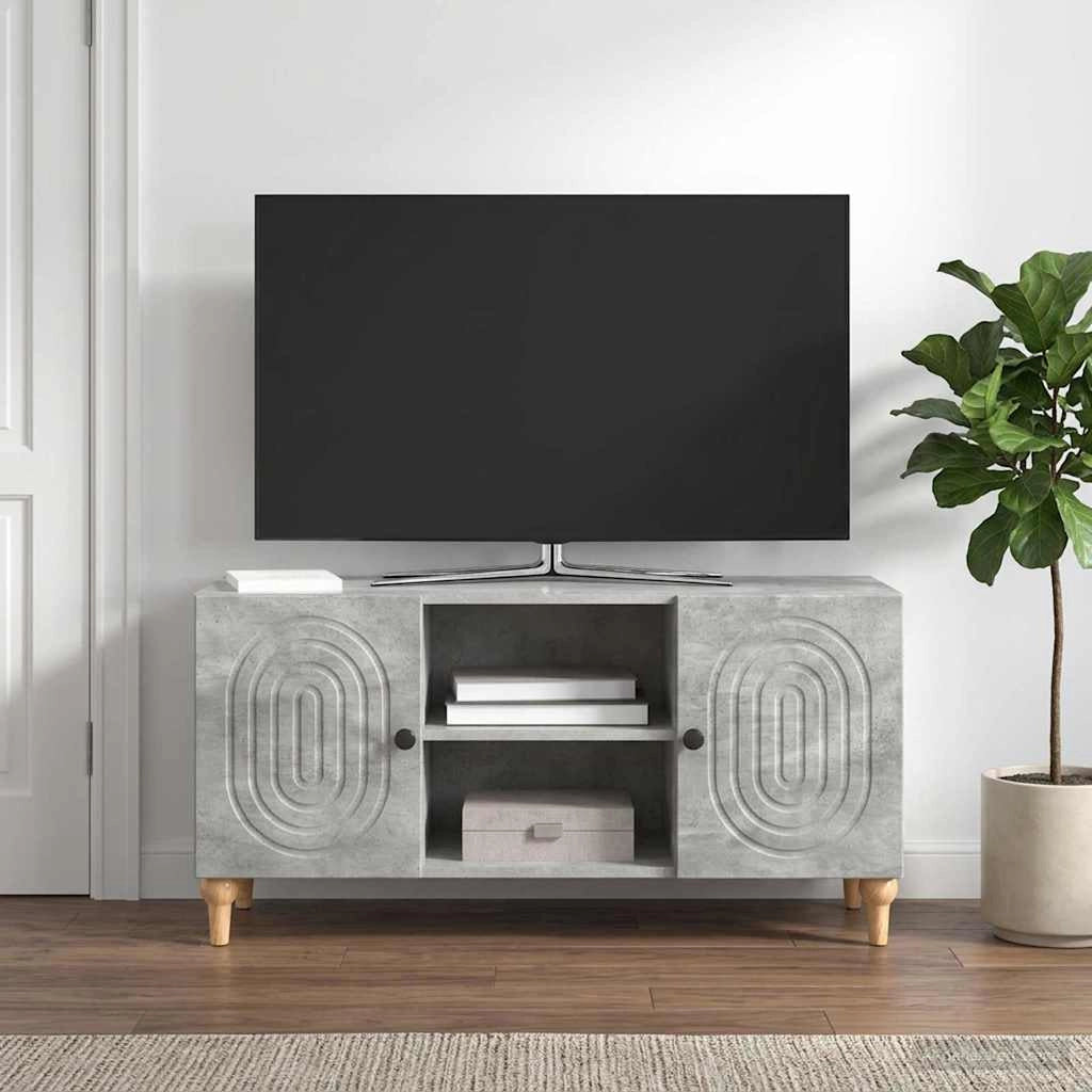 Mobile TV Grigio Cemento 102 x 34,5 x 50 cm 894238