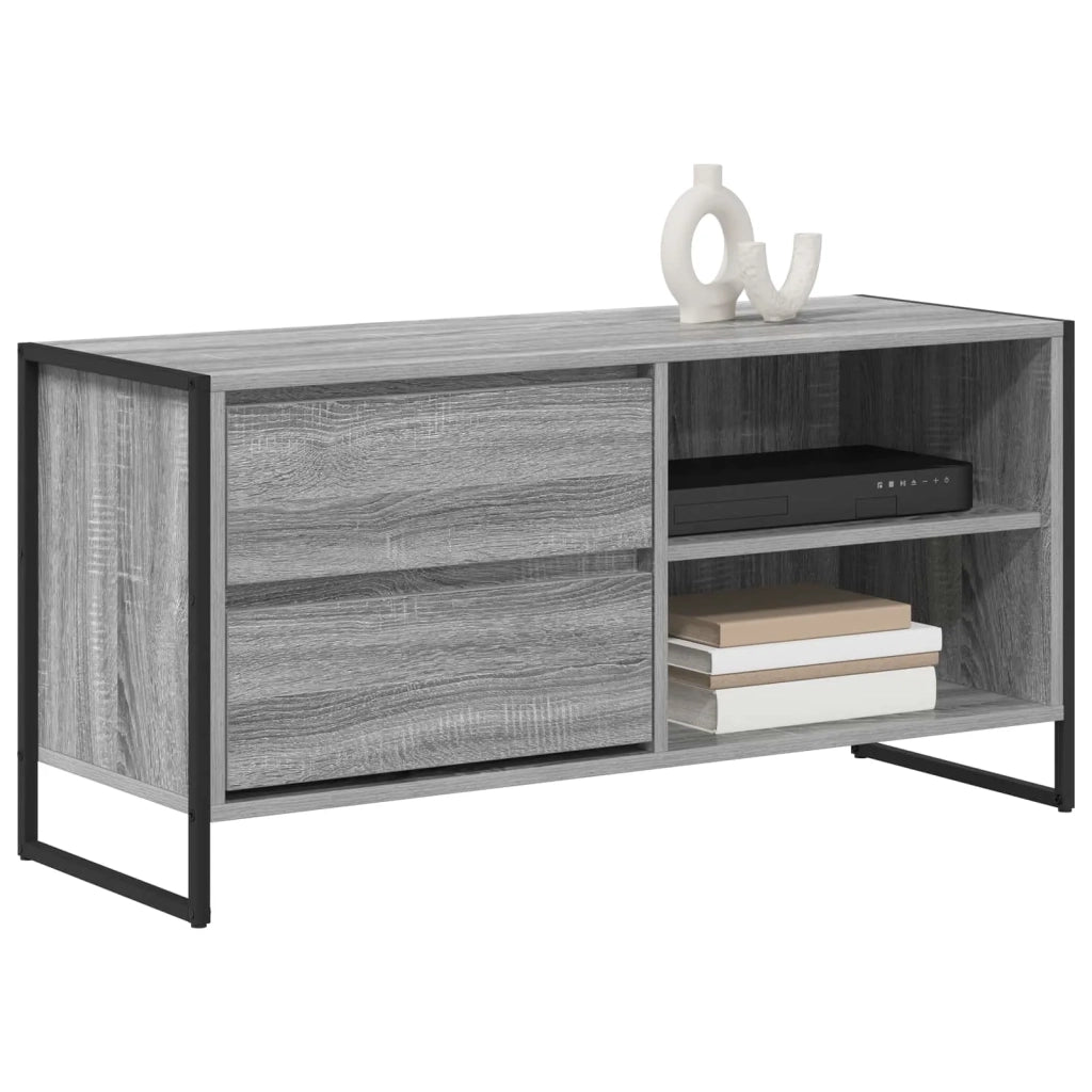Mobile TV | Armadietto TV | Mobile Porta TV Grigio Sonoma 100 x 36 x 49,5 cm Legno multistrato