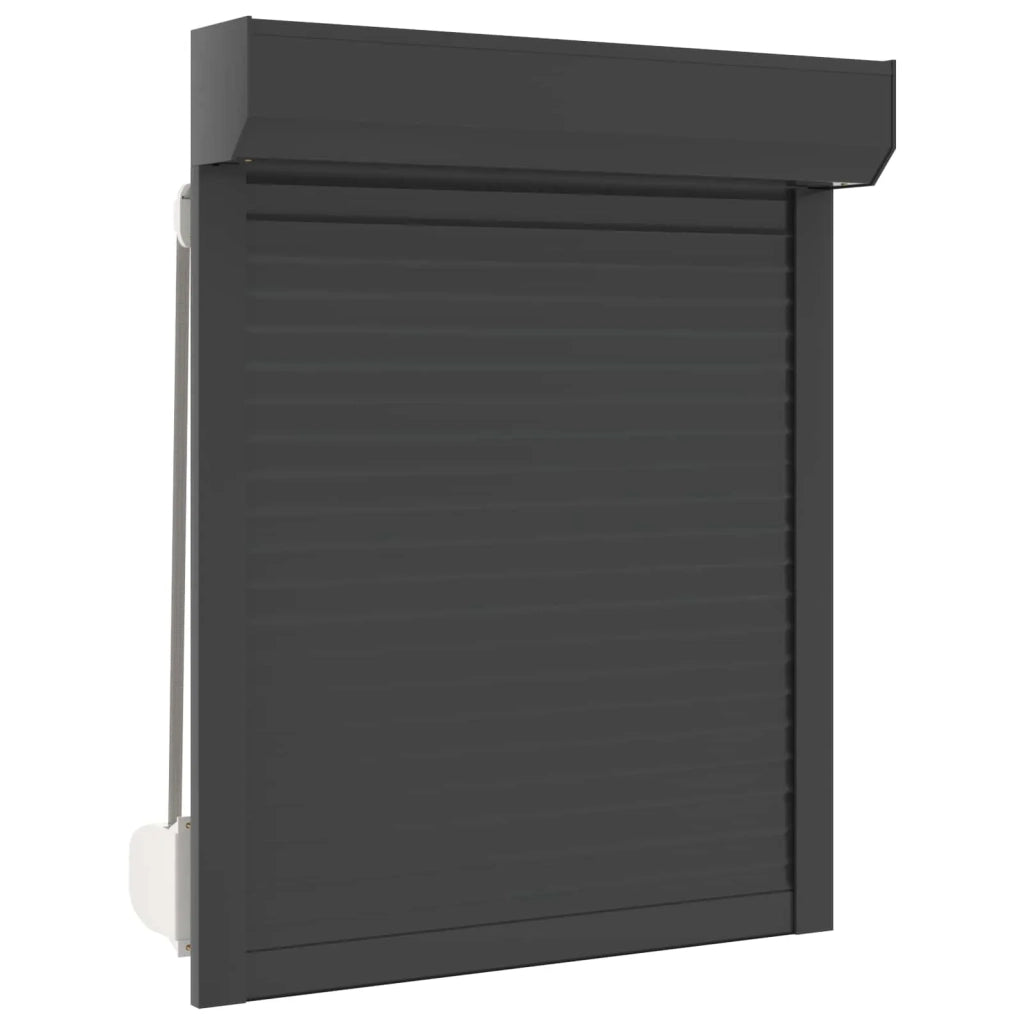 Persiana a rullo Antracite 70 x 100 cm Alluminio e poliuretano CFW3395682