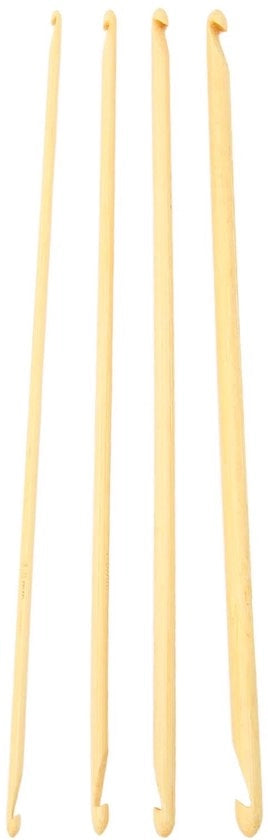 Set di ago da cucire bipolare - Ago da cucire tunisino - 4 pezzi - Diversi diametri - Ergonomico - Leggero