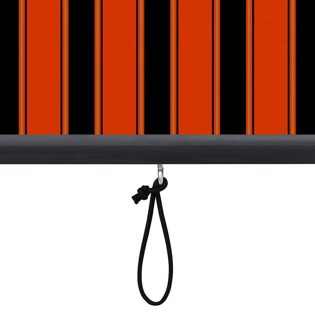 Tenda a Rullo per Esterni 160x250 cm Arancione e Marrone