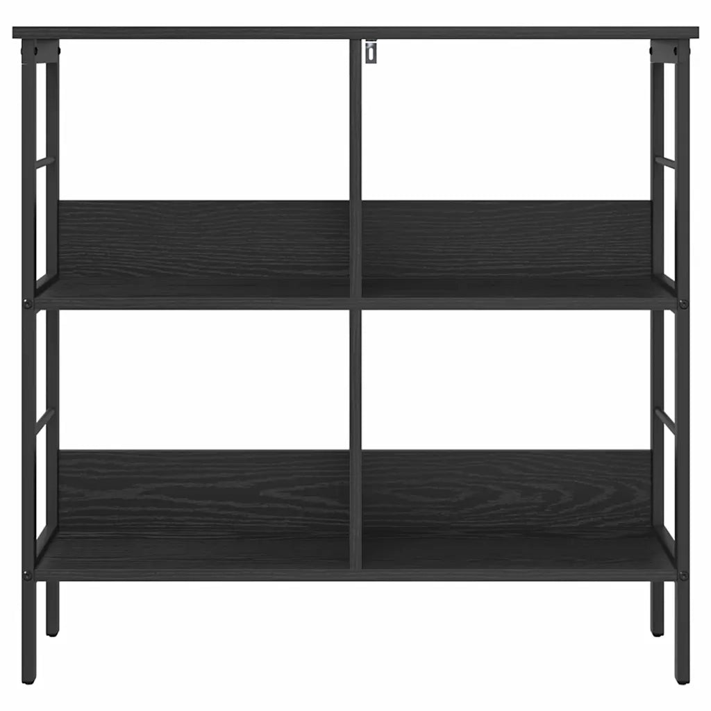 Libreria Rovere Nero 82 x 32 x 79 cm Legno multistrato 883994