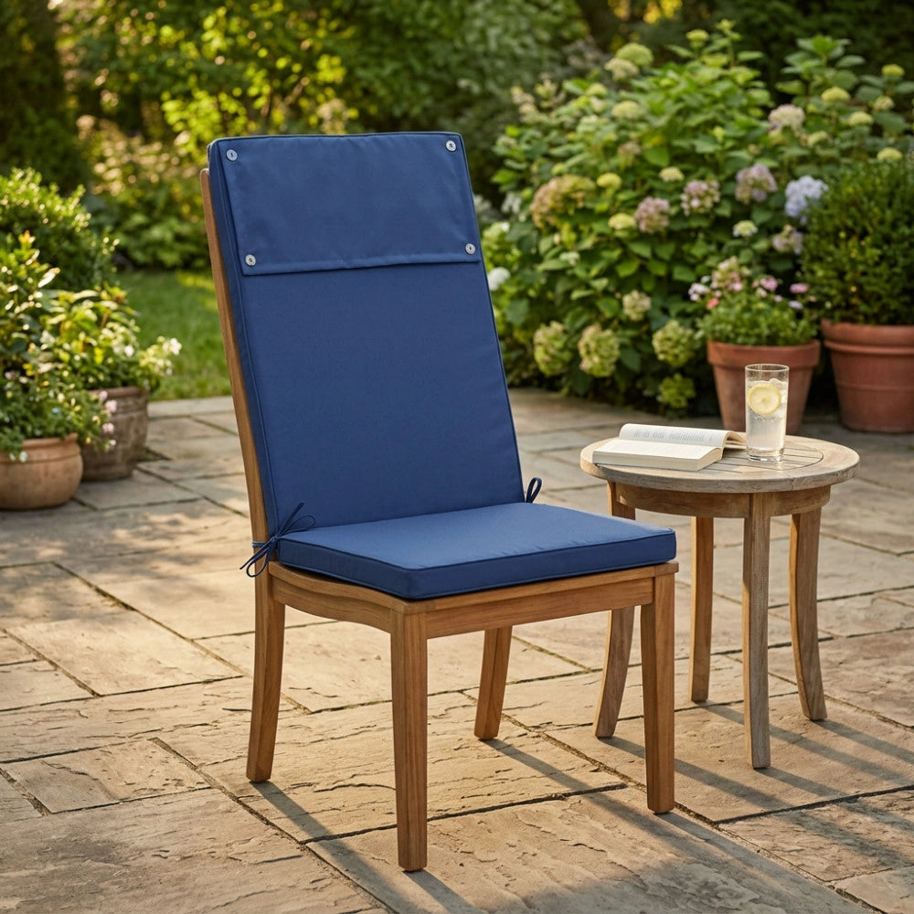 CUSCINO REAL ALTO BLU SCURO