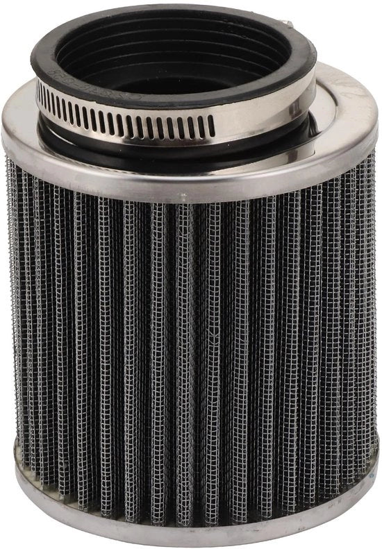 Filtro dell'aria ad alta efficienza - Filtro di ricambio per 50cc/150cc - Diametro regolabile 46mm/58mm - Facile da installare - Sostenibile e riutilizzabile - Filtro del motore