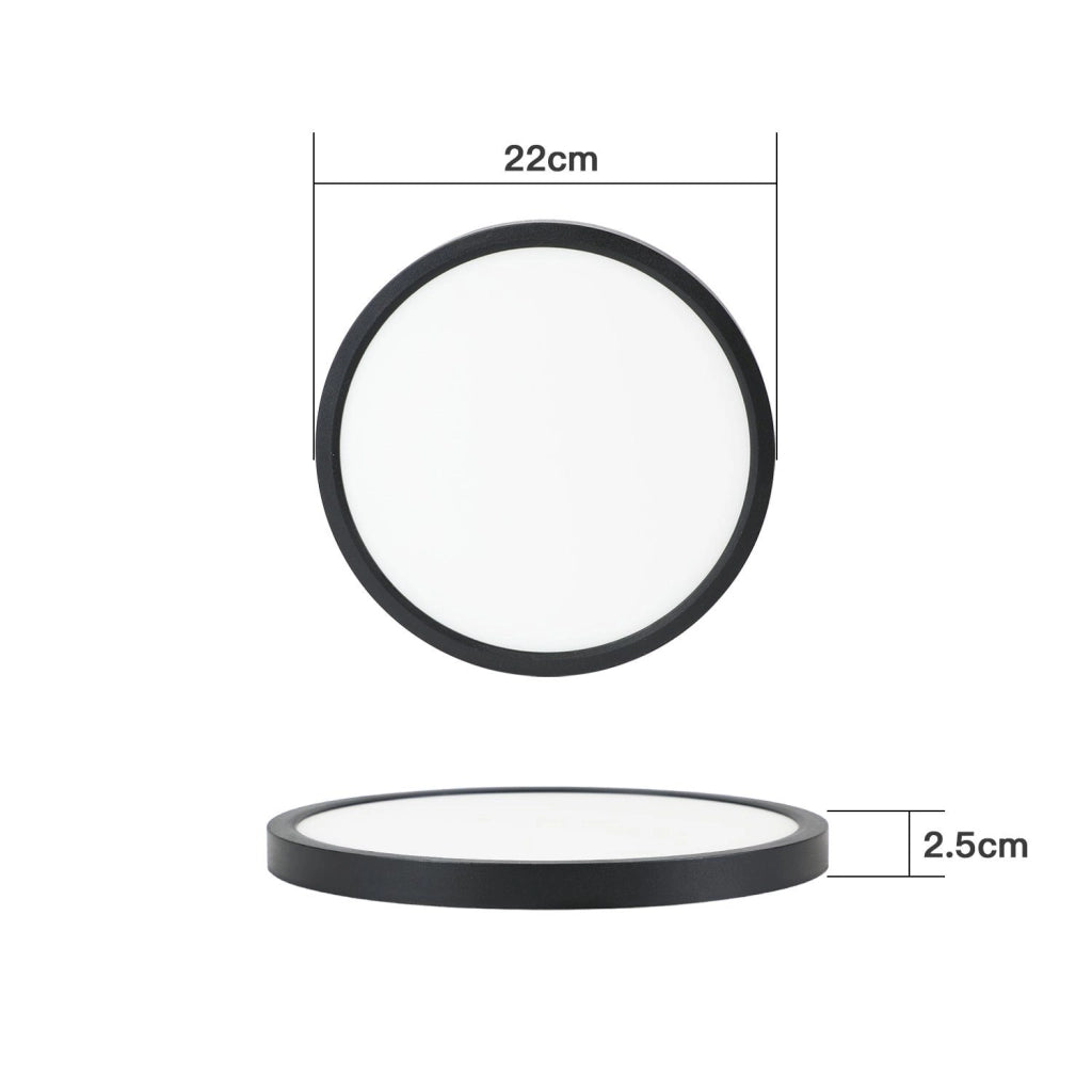 ZMH Lampada da soffitto plafoniera LED 22cm per camera letto